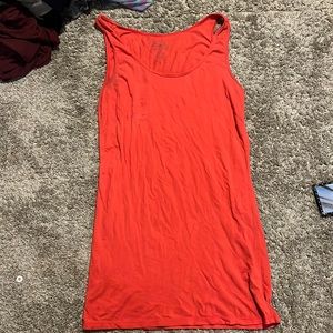 red dress casual